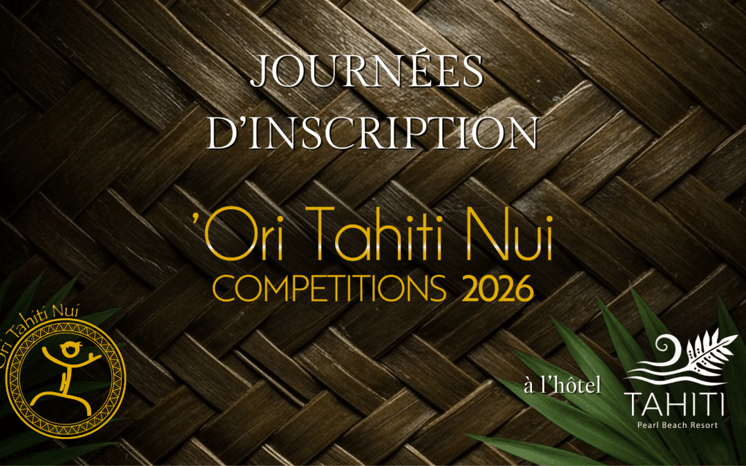 Plazo de inscripción para las ‘Ori Tahiti Nui Competitions 2026»